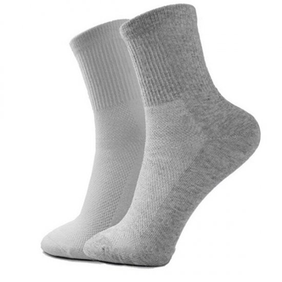 1 Pcs Mesh Breathable Short Low Cut Ankle for Men\'s Socks - Grey