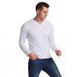 Fashion Mens Slim Fit Fitness Long Sleeve T-Shirts