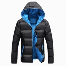 Casual Windbreaker Slim Fit Hooded Fashion Man Overcoats