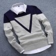 Men Casual Cotton Fall Sweaters Keep Warm Winter