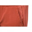 Cotton Linen Shorts Men Loose Breathable Beach Shorts - Red